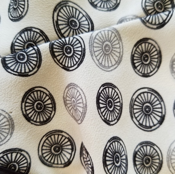 Jason Wu Bicycle Tire Print Size Small Dress - Picture 5 of 6